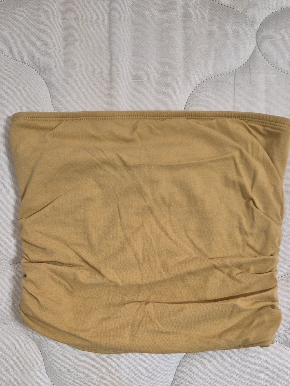 Old Navy Women’s Tube Top in Mustard Yellow